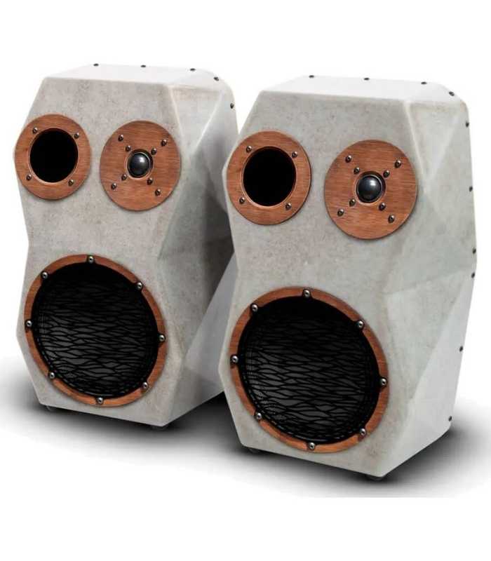 Paire d'enceinte à reproduction ultra fidèle VOODOO HI-FI Grise