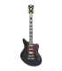 Guitare électrique semi-solide D'Angelico Deluxe Bedford SH Black