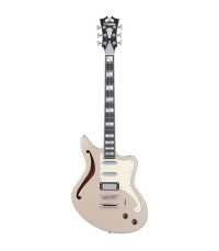 Guitarra eléctrica semisólida D'Angelico Deluxe Bedford SH Desert Gold