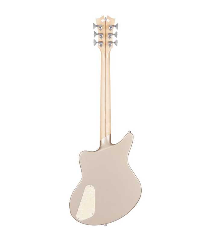Guitarra eléctrica semisólida D'Angelico Deluxe Bedford SH Desert Gold
