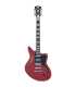 Guitarra eléctrica semi-sólida D'Angelico Premier Bedford SH Oxblood