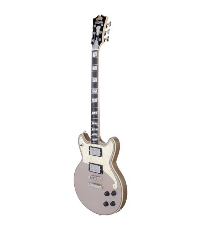 Guitare électrique D'Angelico Deluxe Brighton Desert Gold