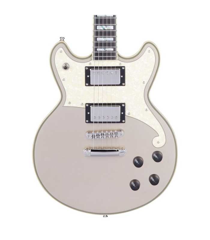 Guitare électrique D'Angelico Deluxe Brighton Desert Gold