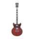 Guitare électrique D'Angelico Deluxe Brighton Matte Walnut