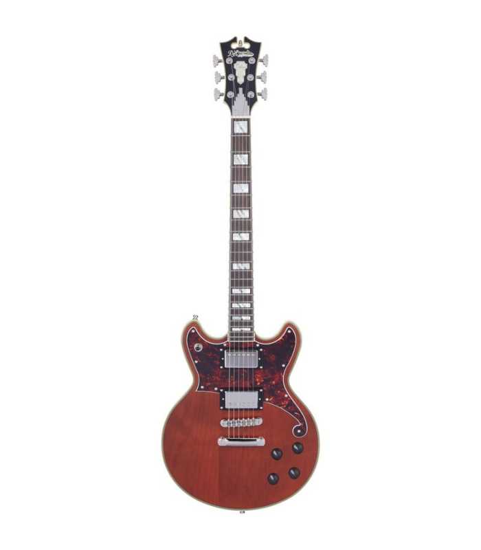 Guitare électrique D'Angelico Deluxe Brighton Matte Walnut