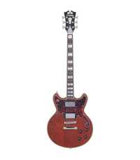 Guitare électrique D'Angelico Deluxe Brighton Matte Walnut