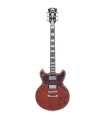 Guitarra eléctrica D'Angelico Deluxe Brighton Matte Walnut