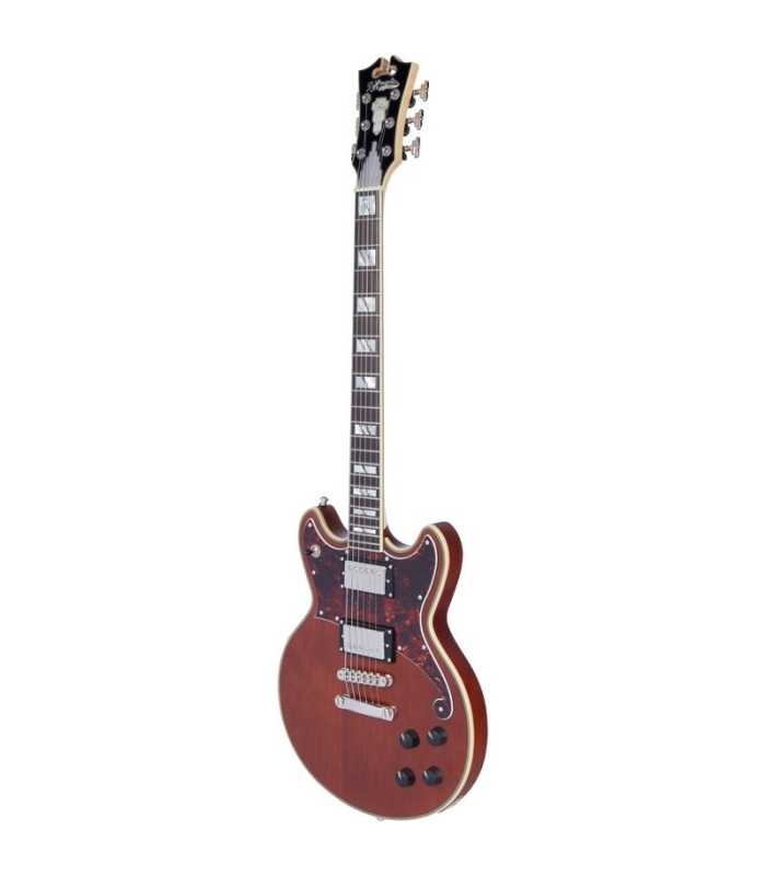 Guitarra eléctrica D'Angelico Deluxe Brighton Matte Walnut