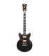 Guitarra eléctrica D'Angelico Deluxe Brighton Solid Black