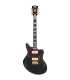Guitare électrique D'Angelico Deluxe Bedford Solid Black