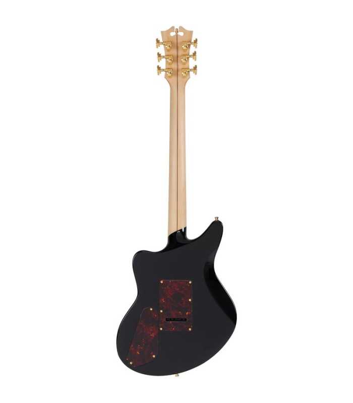 Guitarra eléctrica D'Angelico Deluxe Bedford Solid Black