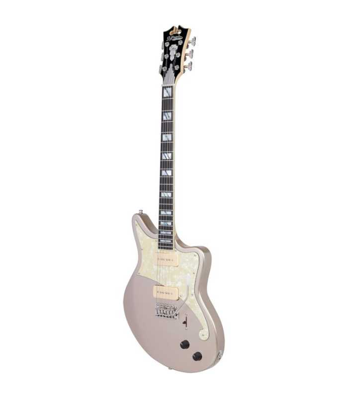 Guitare électrique D'Angelico Deluxe Bedford Desert Gold
