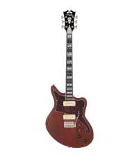Guitarra eléctrica D'Angelico Deluxe Bedford Matte Walnut