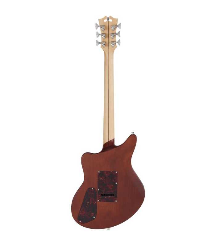 Guitare électrique D'Angelico Deluxe Bedford Matte Walnut