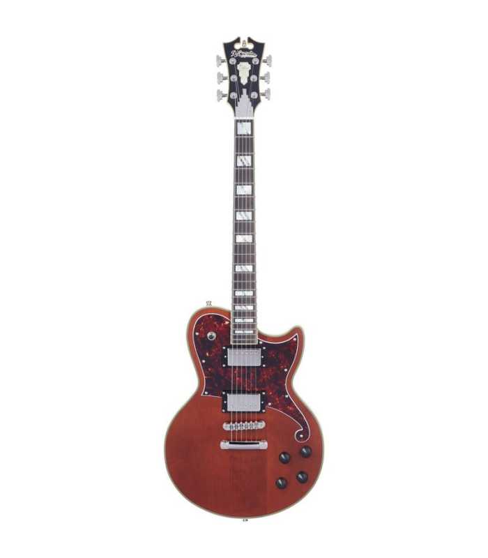 Guitare électrique D'Angelico Deluxe Atlantic Matte Walnut