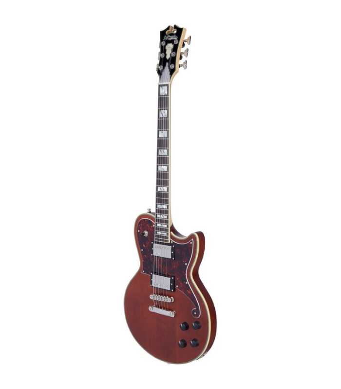 Guitare électrique D'Angelico Deluxe Atlantic Matte Walnut