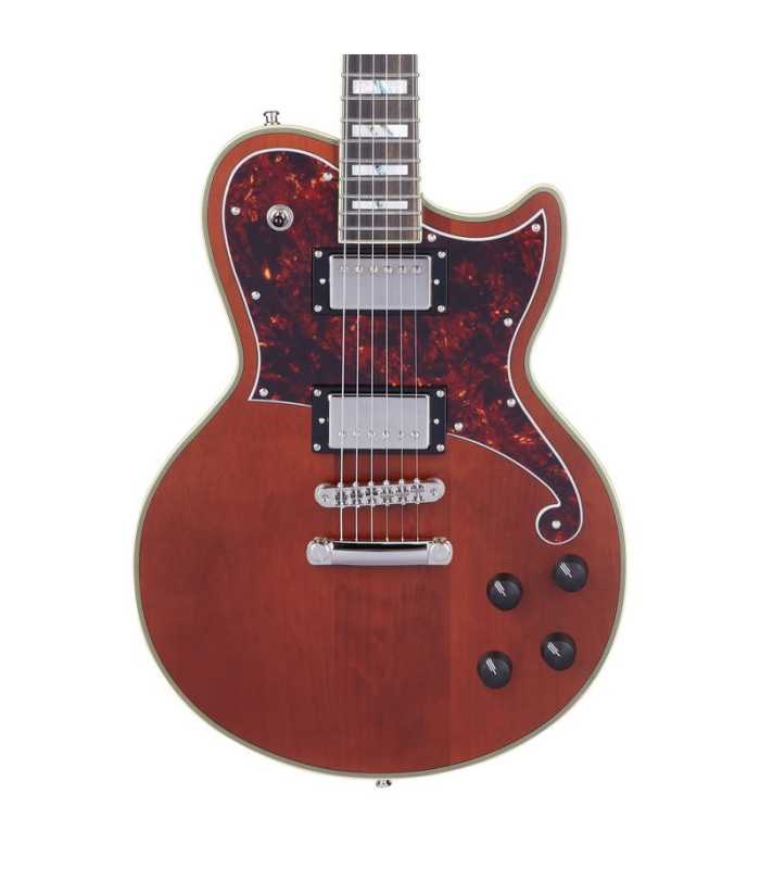 Guitare électrique D'Angelico Deluxe Atlantic Matte Walnut