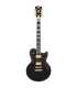 Guitare électrique D'Angelico Deluxe Atlantic Solid Black