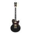 Guitare électrique D'Angelico Deluxe Atlantic Solid Black