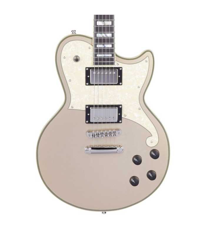 Guitare électrique D'Angelico Deluxe Atlantic Desert Gold