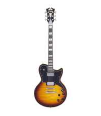 Guitare électrique D'Angelico Deluxe Atlantic Vintage Sunburst