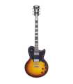 Guitarra eléctrica D'Angelico Deluxe Atlantic Vintage Sunburst