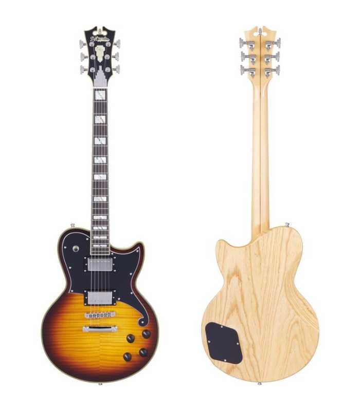 Guitare électrique D'Angelico Deluxe Atlantic Vintage Sunburst