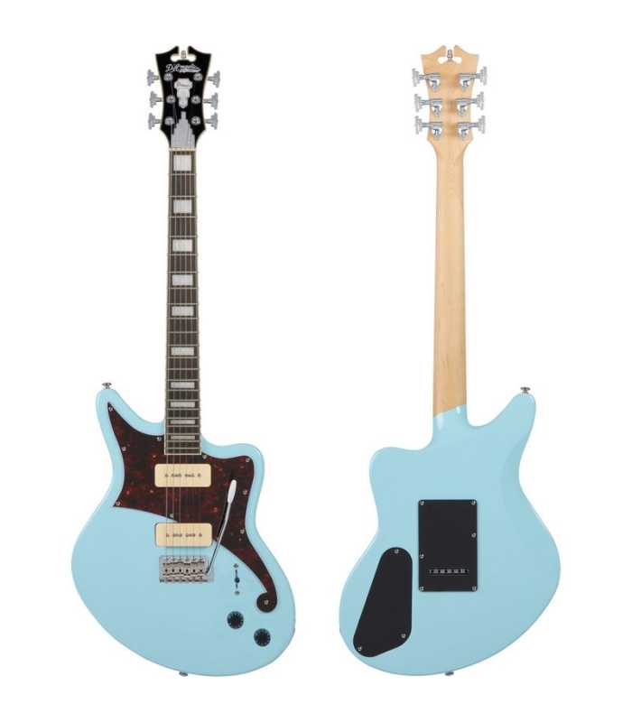Guitare électrique D'Angelico Premier Bedford Sky Blue