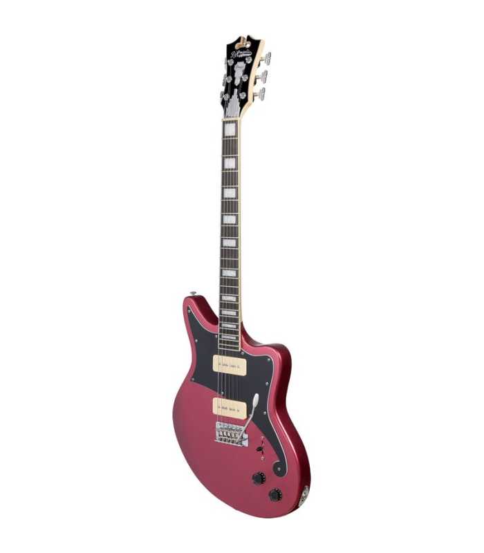 Guitarra eléctrica D'Angelico Premier Bedford Oxblood