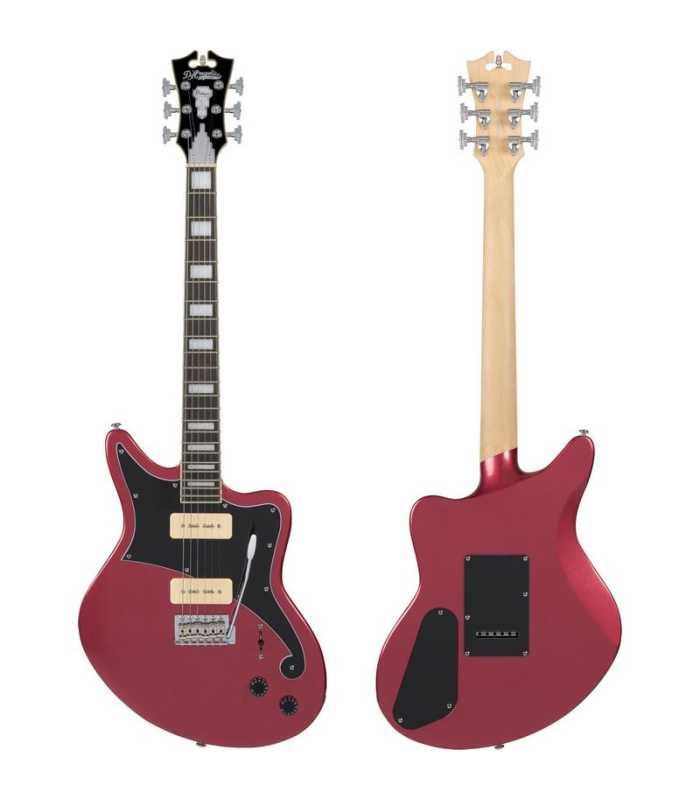 Guitarra eléctrica D'Angelico Premier Bedford Oxblood