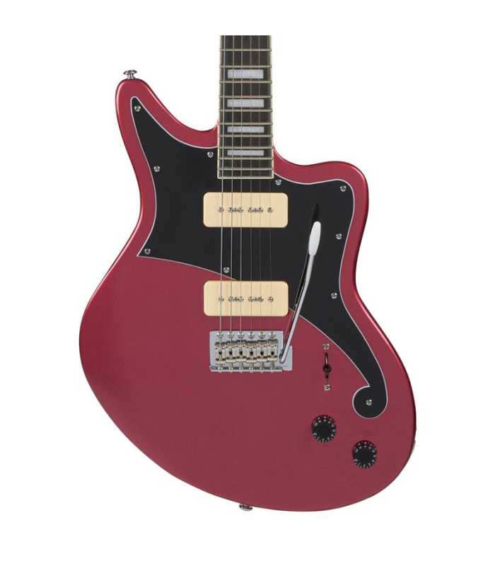 Guitarra eléctrica D'Angelico Premier Bedford Oxblood