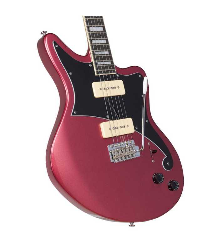 Guitarra eléctrica D'Angelico Premier Bedford Oxblood