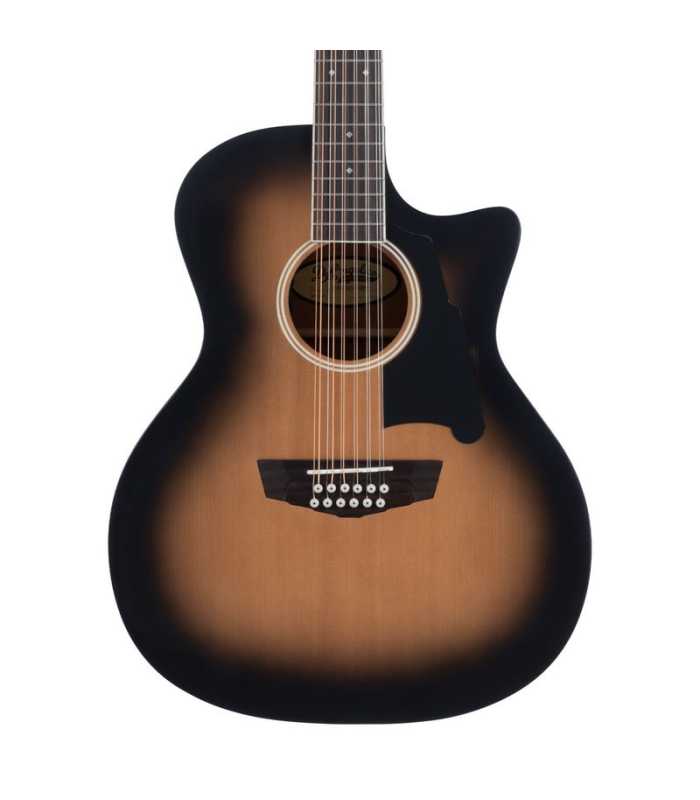 Guitarra electroacústica de 12 cuerdas D'Angelico Premier Fulton en Aged Burst