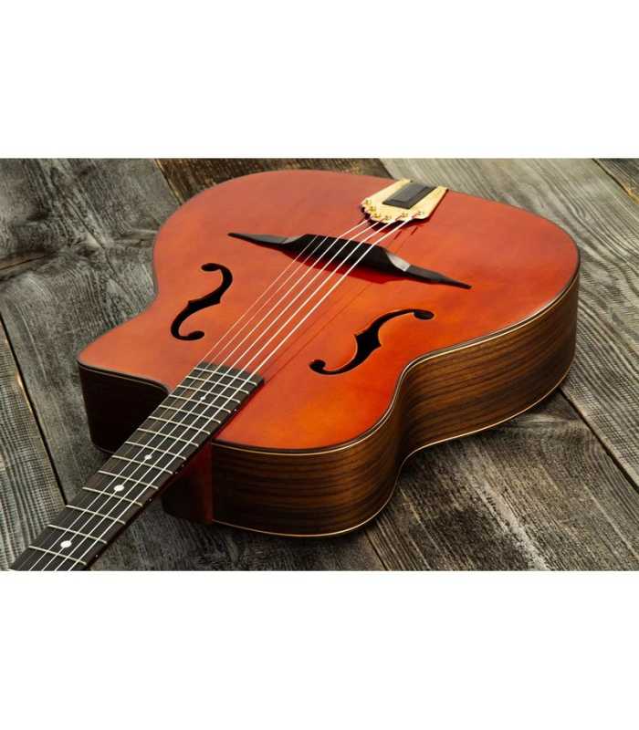 Guitare classique avec étui Altamira manouche M01F Antique
