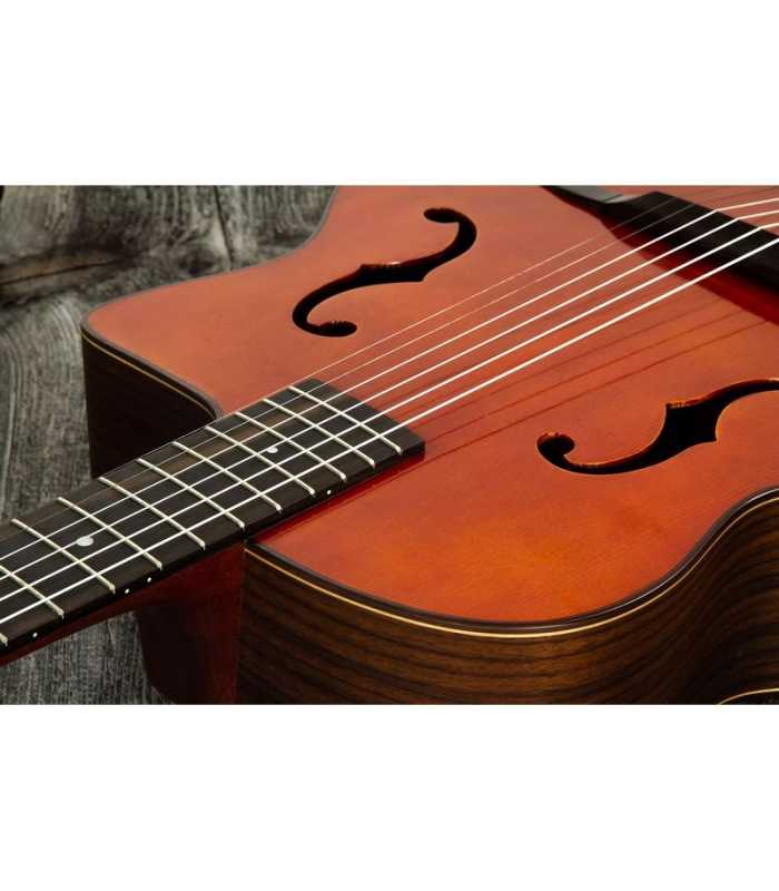Guitare classique avec étui Altamira manouche M01F Antique
