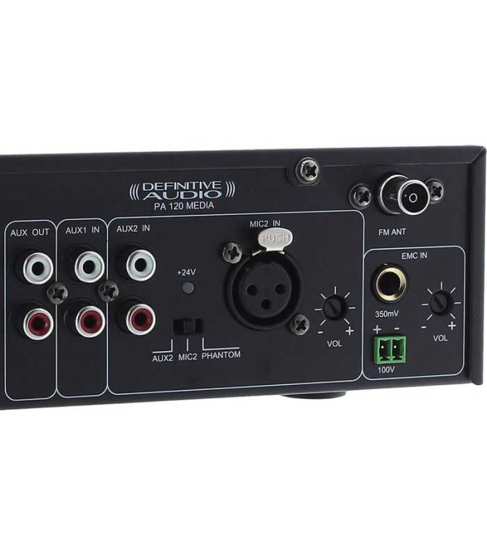 Ampli Media 120W Definitive Audio PA 120 Media