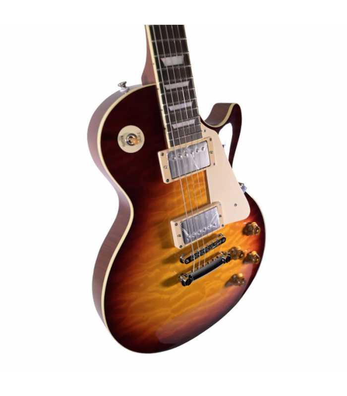 Guitarra eléctrica Tokaï LS-101Q Heritage Dark Cherry