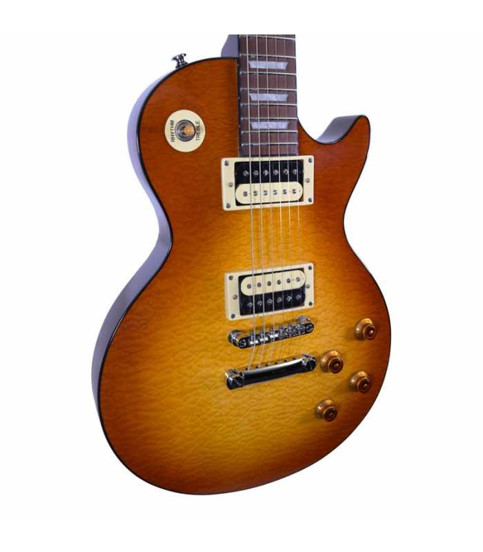 Guitarra eléctrica Tokai ALS-102QZ VF