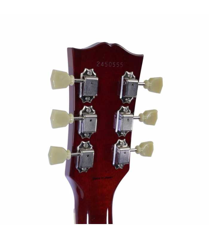 Guitarra eléctrica Tokai LS-101Q SDR See Through Dark Red