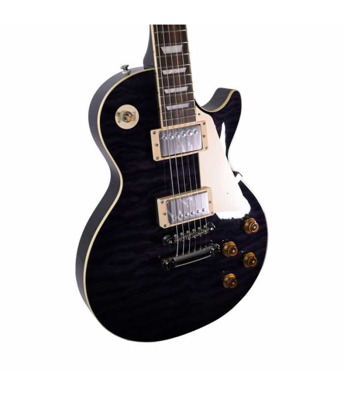 Guitarra eléctrica Tokai LS-101Q See Throught Black