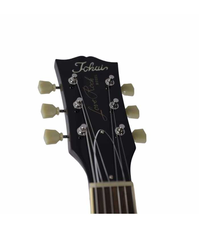 Guitare électrique Tokaï LS-101Q See Throught Black