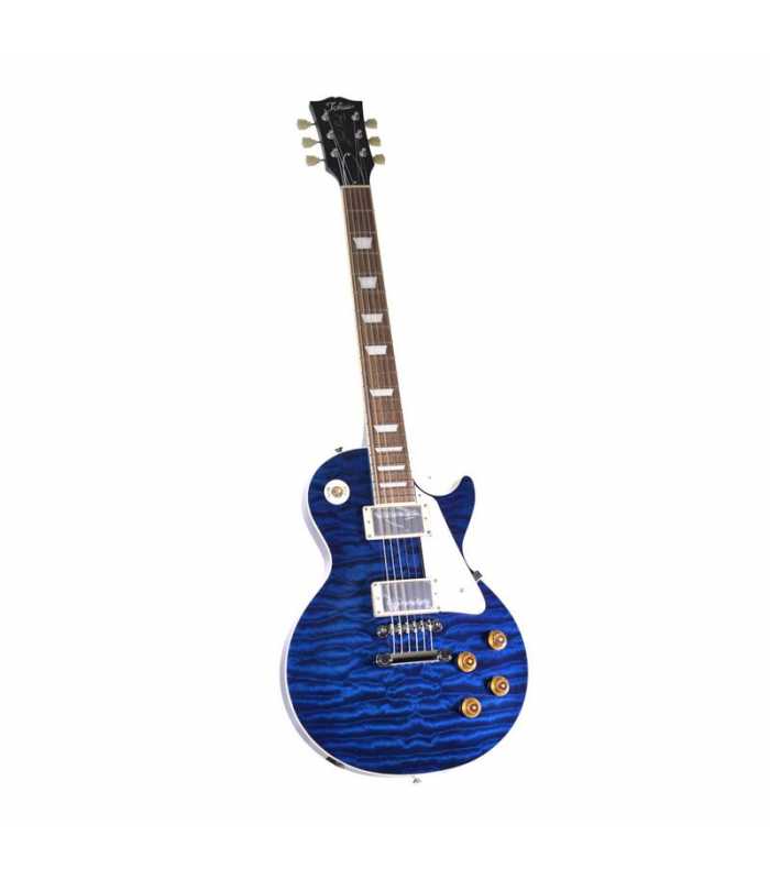 Guitarra eléctrica Tokai LS-101Q Indigo Blue