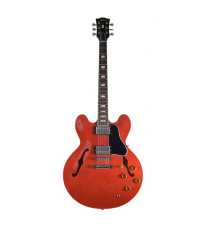 Guitare électrique Tokaï ES-198F SR See Throught Red