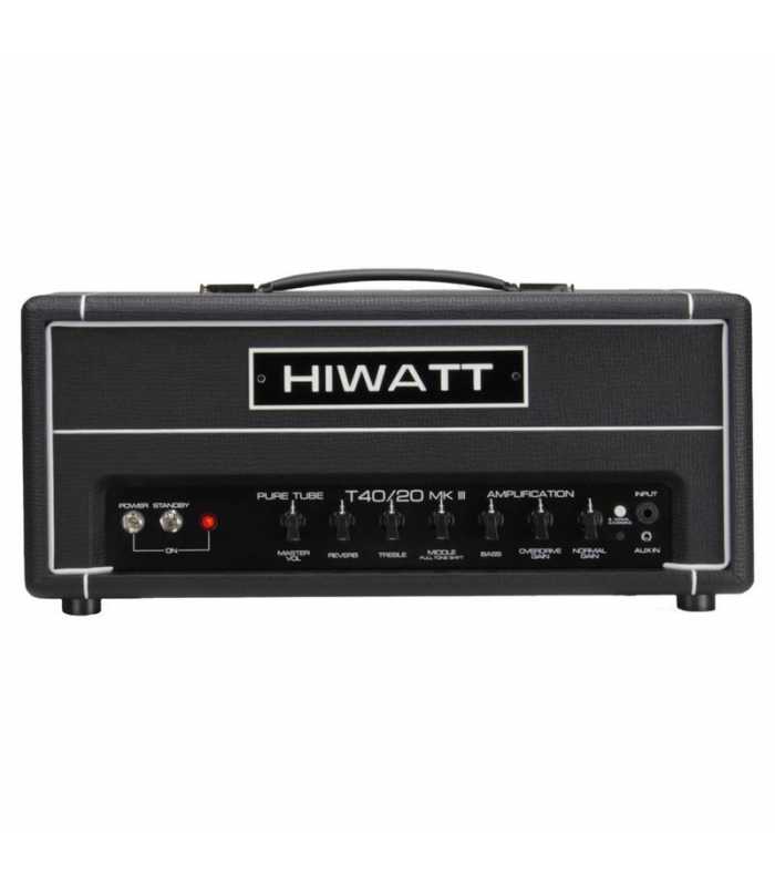 Cabezal de amplificador de guitarra a válvulas Hiwatt T40