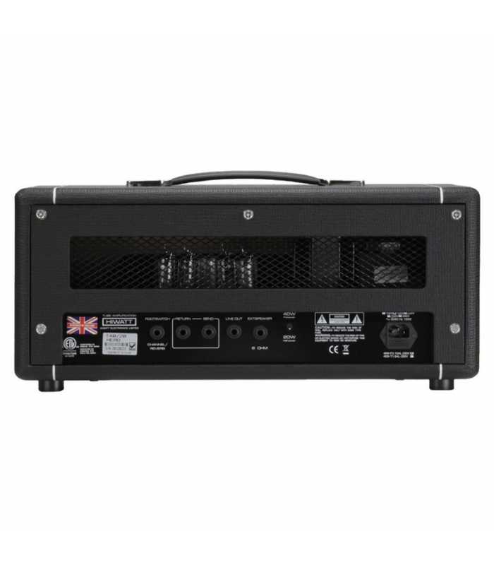Cabezal de amplificador de guitarra a válvulas Hiwatt T40