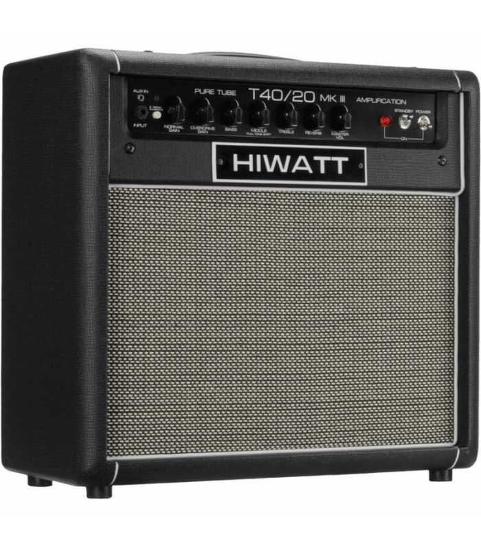 Ampli combo guitare à lampes Hiwatt T40 1x12"