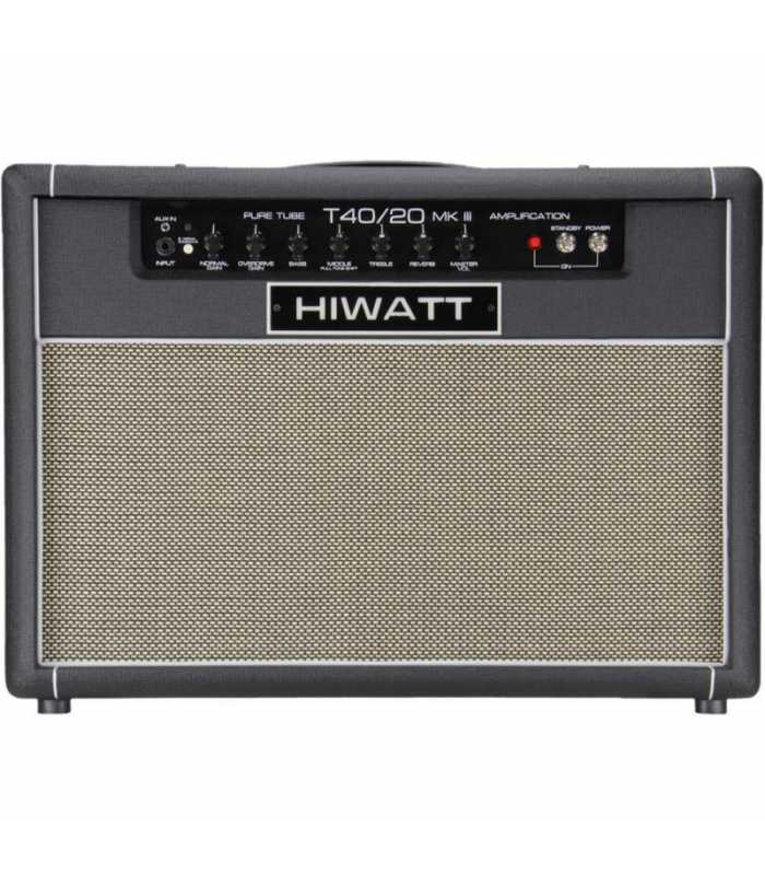 Ampli combo guitare à lampes Hiwatt T40 2x12"