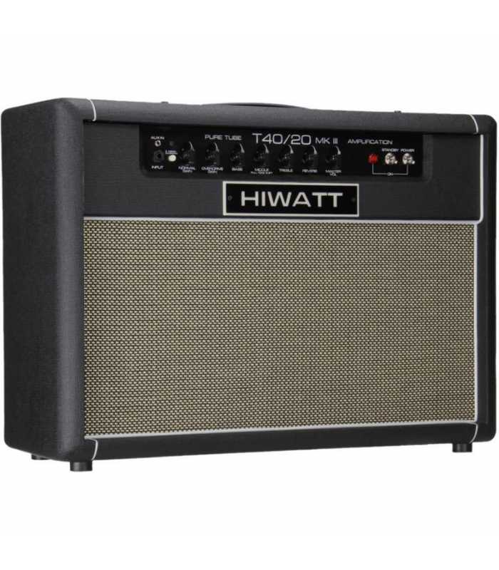 Ampli combo guitare à lampes Hiwatt T40 2x12"