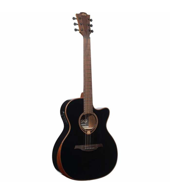 Guitarra electroacústica LÂG T118ABCE-BLK