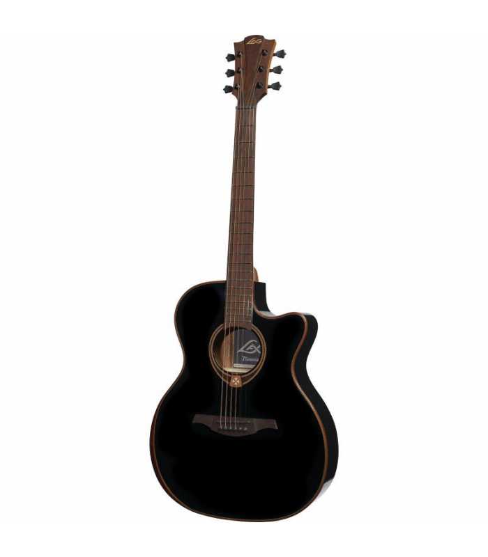 Guitare électro acoustique LÂG T118ABCE-BLK